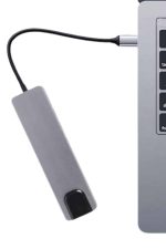 Usb Type-c Hub Dönüştürücü Çevirici Çoklayıcı Macbook Çevirici 8 Portlu - Görsel 2