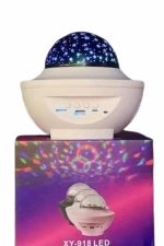 Dönen Işıklı Disko Topu Projektör Müzik Çalarlı Disco Speaker - Görsel 4