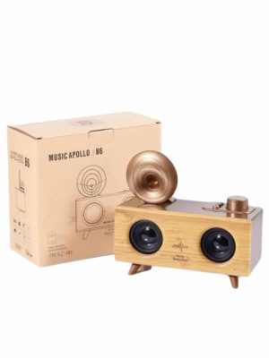 Gramafon Radyo Bluetooth Hoparlör Nostaljik Radyo FM Radyo