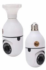 Güvenlik Kamerası Wi-Fi Özellikli 360 Derece Full Hd 1080p Ampül Kamera - Görsel 4