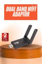 Wifi Alıcı Dual Band Usb 3.0 Adaptör Kablosuz Windows 7/8/10/11 - Görsel 5