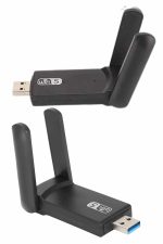 Wifi Alıcı Dual Band Usb 3.0 Adaptör Kablosuz Windows 7/8/10/11 - Görsel 3