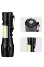 Led Lamba El Feneri Küçük Taşınabilir USB Şarjlı Acil Durum Lambası - Görsel 2