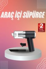Şarjlı Çok Fonksiyonlu El Süpürgesi Mini Vakumlu Araç Süpürgesi - Görsel 5