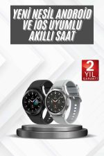 WATHC4 Akıllı Saat Çok Fonksiyonlu Çağrı Cevaplayabilen Bildirim Görme Uzun Pil Ömrü - Görsel 5