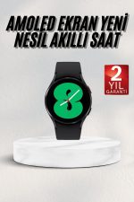 Yeni Nesil WATHC4 Akıllı Saat Çağrı Cevaplayabilen Plastik 47 Mm Uyumlu Kordon - Görsel 5