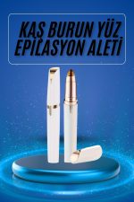 Kaş Bıyık Epilasyon Aleti İnce Uçlu Yüz Için Tüy Alıcı Pilli - Görsel 5