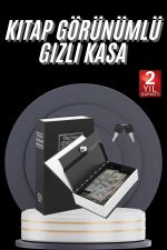 Gizli Kasa Kilitli Sözlük Görünümlü 18cm Gizli Kasa Büyük Boy Anahtarlı - Görsel 5