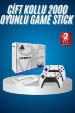 2.4 GHZ Oyun Konsolu Çift Konsol 4K Ultra Hd Game Stick - Görsel 5