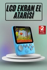 666 Oyunlu Retro El Konsolu Atari 3.5 İnç Taşınabilir Oyun Konsolu - Görsel 5