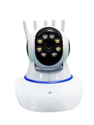 LED Aydınlatmalı 5 Antenli Motorlu 1080P Wifi Kamera Sensörlü