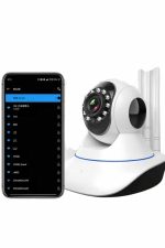 Akıllı Gece Görüşlü Sensörlü Wifi Kamera Telefondan Takip Edilebilir - Görsel 2