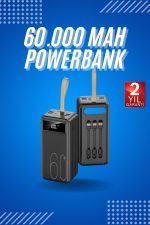 Powerbank Yüksek Kapasiteli 60.000 Mah Hızlı Şarj Şarj Özellikli Batarya - Görsel 5