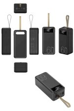 Powerbank Yüksek Kapasiteli 60.000 Mah Hızlı Şarj Şarj Özellikli Batarya - Görsel 3