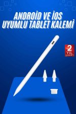 Dokunmatik Kalem Tablet Kalemi Çizim Stylus Kalem Yedek Uçlu - Görsel 5