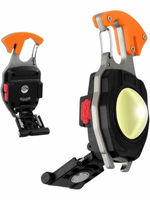 7 Modlu Mini Led Lamba Anahtarlık USB Şarjlı Kamp İçin Taşınabilir