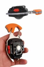 7 Modlu Mini Led Lamba Anahtarlık USB Şarjlı Kamp İçin Taşınabilir - Görsel 4