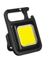 Işıldak USB Şarjlı Cep El Feneri Taşınabilir Mini Led Işık Çok Fonksiyonlu - Görsel 4