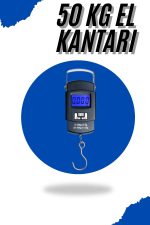 El Kantarı Dijital El Terazisi 50 Kg Kapasiteli LCD Ekranlı - Görsel 5