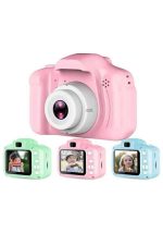 Çocuklara Özel Fotoğraf Ve Video Çeken Mini Çok Renkli Fotoğraf Makinesi - Görsel 2
