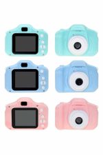 Çocuklara Özel Fotoğraf Ve Video Çeken Mini Çok Renkli Fotoğraf Makinesi - Görsel 3