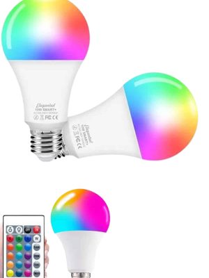 Ayarlanabilir Parlaklık RGB Led Ampul Beyaz Lamba Ve Renkli Ampul