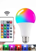 Ayarlanabilir Parlaklık RGB Led Ampul Beyaz Lamba Ve Renkli Ampul - Görsel 3