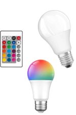 Akıllı RGB Led Ampul Led Uzaktan Kumandalı Renk Değiştiren Ampul - Görsel 4