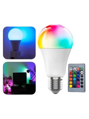 Akıllı RGB Led Ampul Led Uzaktan Kumandalı Renk Değiştiren Ampul