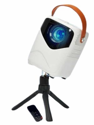 HD Ayaklı Portatif Projeksiyon Cihazı Android İşlemcili Sinema Projektörü