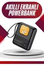 Akıllı Powerbank 10.000 MAH 4 Çıkışlı Taşınabilir Dijital Göstergeli - Görsel 5