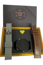 Yuvarlak Kasa 46mm HK HERO4 Akıllı Saat Android Ve IOS Uyumlu Uyku ve Sağlık Takibi - Görsel 4