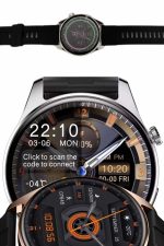 Yuvarlak Kasa 46mm HK HERO4 Akıllı Saat Android Ve IOS Uyumlu Uyku ve Sağlık Takibi - Görsel 3