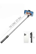 Cep Telefonu Tripod Standı Manyetik Selfie Sopa Bluetooth Uzaktan Kumandalı - Görsel 3