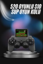 S10 Gamepad 520 Oyunlu Klasik Taşınabilir Retro Oyunlar Oyun Konsolu El Atarisi - Görsel 5