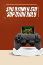 Yeni Nesil Mini Atari 520 Retro Oyunlu S10 El Atarisi Video Oyun Konsolu - Görsel 5