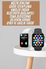 1.83 İnç I8 PRO MAX Akıllı Saat Android ve İOS Uyumlu Çağrı Cevaplayabilen Adımsayar GPS Takibi