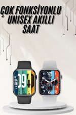Plastik Kordonlu Kalp Atışı Uyku Takibi ve Çağrı Cevaplayabilen  I8 PRO MAX Akıllı Saat - Görsel 5