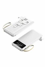 Hızlı Şarj Özellikli 20.000 Mah Dijital Göstergeli USB Girişli Android ve İOS Uyumlu Powerbank - Görsel 3