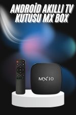 2.4G Wifi Tv Box Medya Oynatıcı TV Uyumlu MX Box Kutusu Android TV - Görsel 5