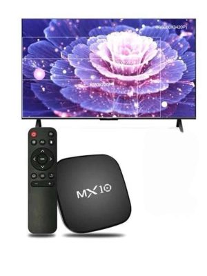 2.4G Wifi Tv Box Medya Oynatıcı TV Uyumlu MX Box Kutusu Android TV