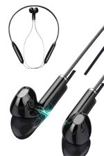 Kablolu Kulak İçi Bluetooth Kulaklık 100 Saat ANC Özellikli Boyun Bantlı - Görsel 2