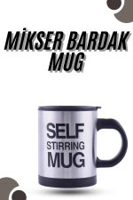 Karıştırıcı Özellikli Mikser Kupa Bardak Kompakt Taşınabilir Mug - Görsel 5