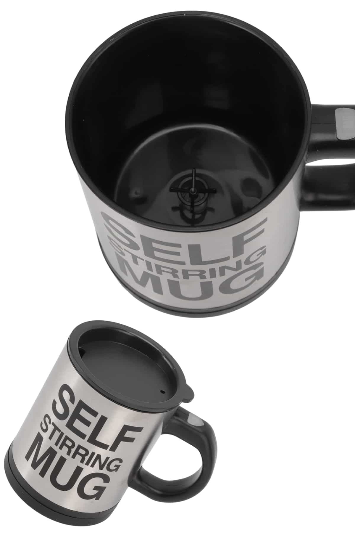 1215159_12-20.jpg Karıştırıcı Özellikli Mikser Kupa Bardak Kompakt Taşınabilir Mug - Görsel 1