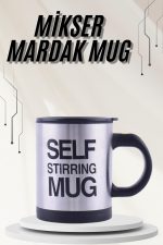 Karıştırıcı Özellikli Mikser Kupa Bardak Termos Bardak - Görsel 5