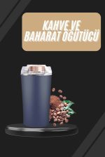 Dayanıklı Paslanmaz Çelik Kolay Kullanım Kahve Ve Baharat Öğütücü - Görsel 5