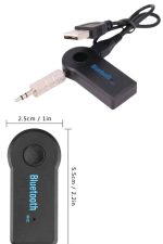 Bluetooth Araç Kiti Aux Çıkışlı  Telefon Müzik Alıcı Tüm Cihazlara Uyumlu - Görsel 3