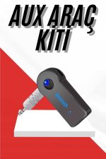 Tüm Cihazlara Uyumlu Bluetooth Aux Araç Kiti Siyah - Görsel 5