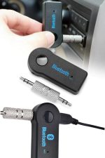 Tüm Cihazlara Uyumlu Bluetooth Aux Araç Kiti Siyah - Görsel 4
