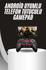 Kablosuz Oyun Kolu Bluetooth Joystick Gamepad Android Uyumlu - Görsel 5